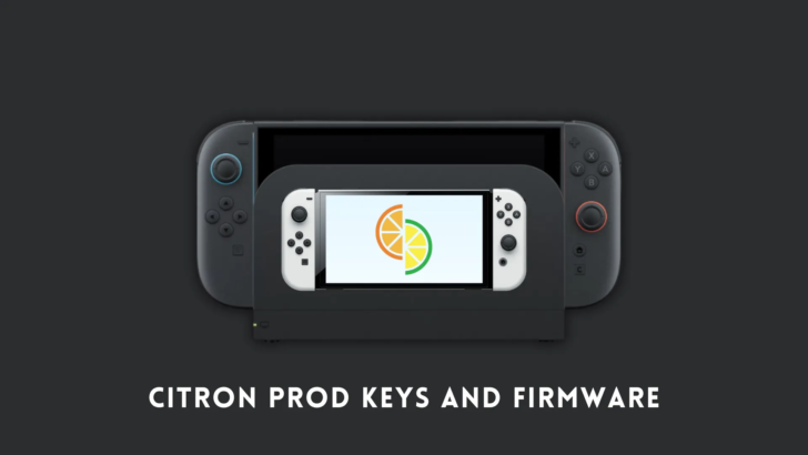 Citron Prod Keys and Firmware Download