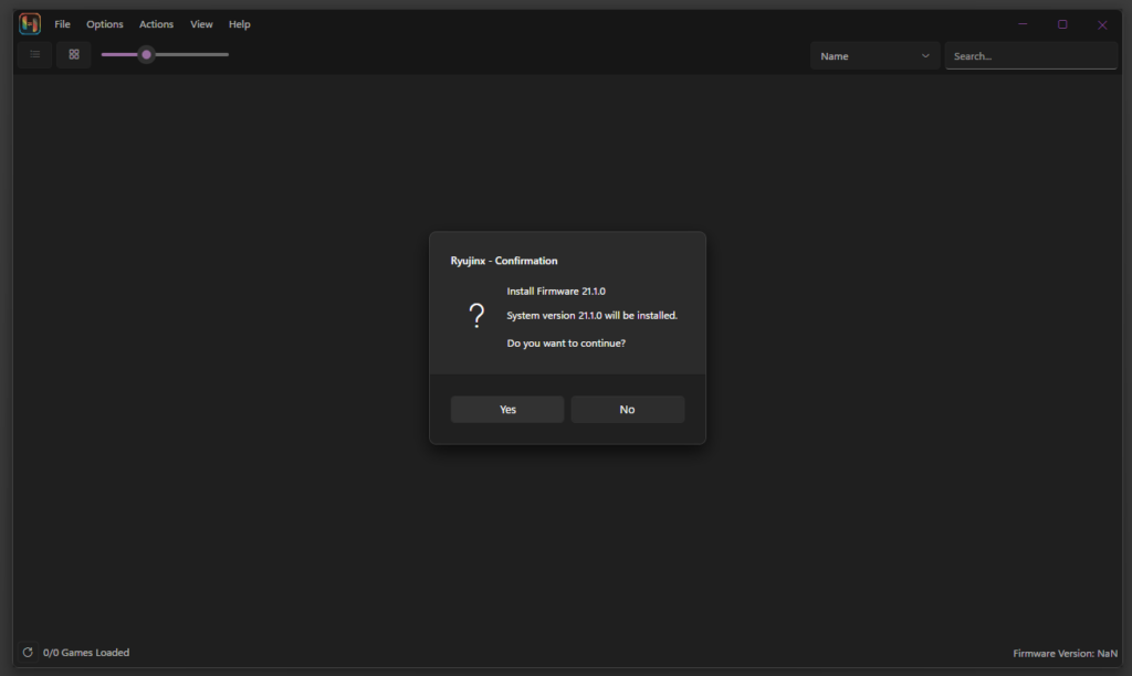 Confirm Installation