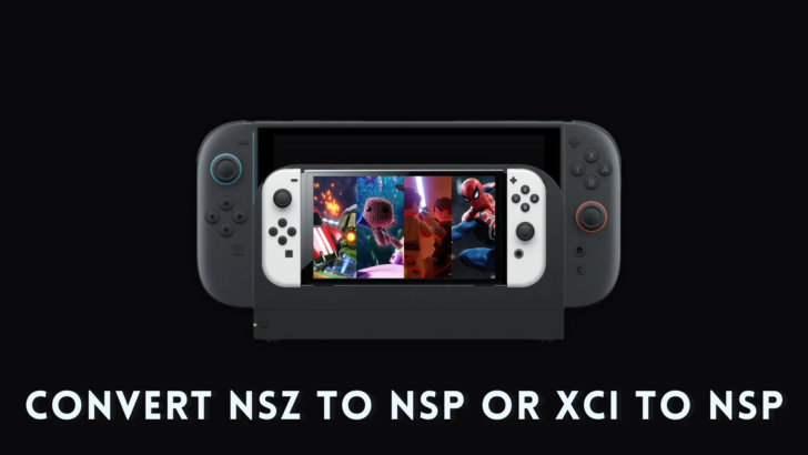 Convert NSZ to NSP or XCI TO NSP